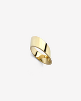 Anillo guillotina de oro 18K