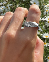 Anillo Ola de plata