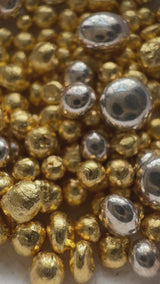 18K gold guillotine ring