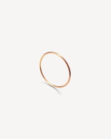 Rose gold love ring